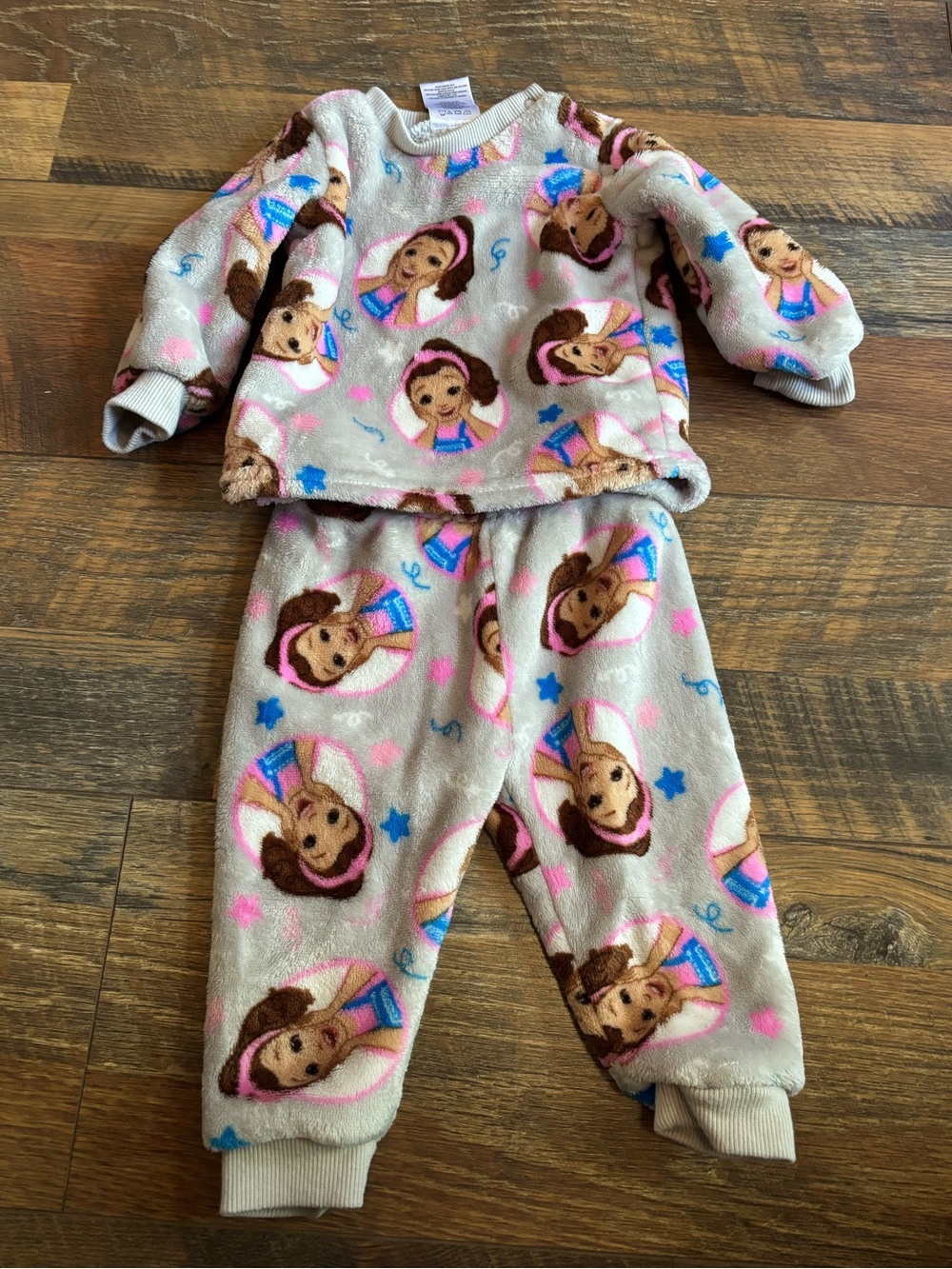 Ms. Rachel Sherpa lined 2-piece outfit size 6-9 months - Picture 1 of 5